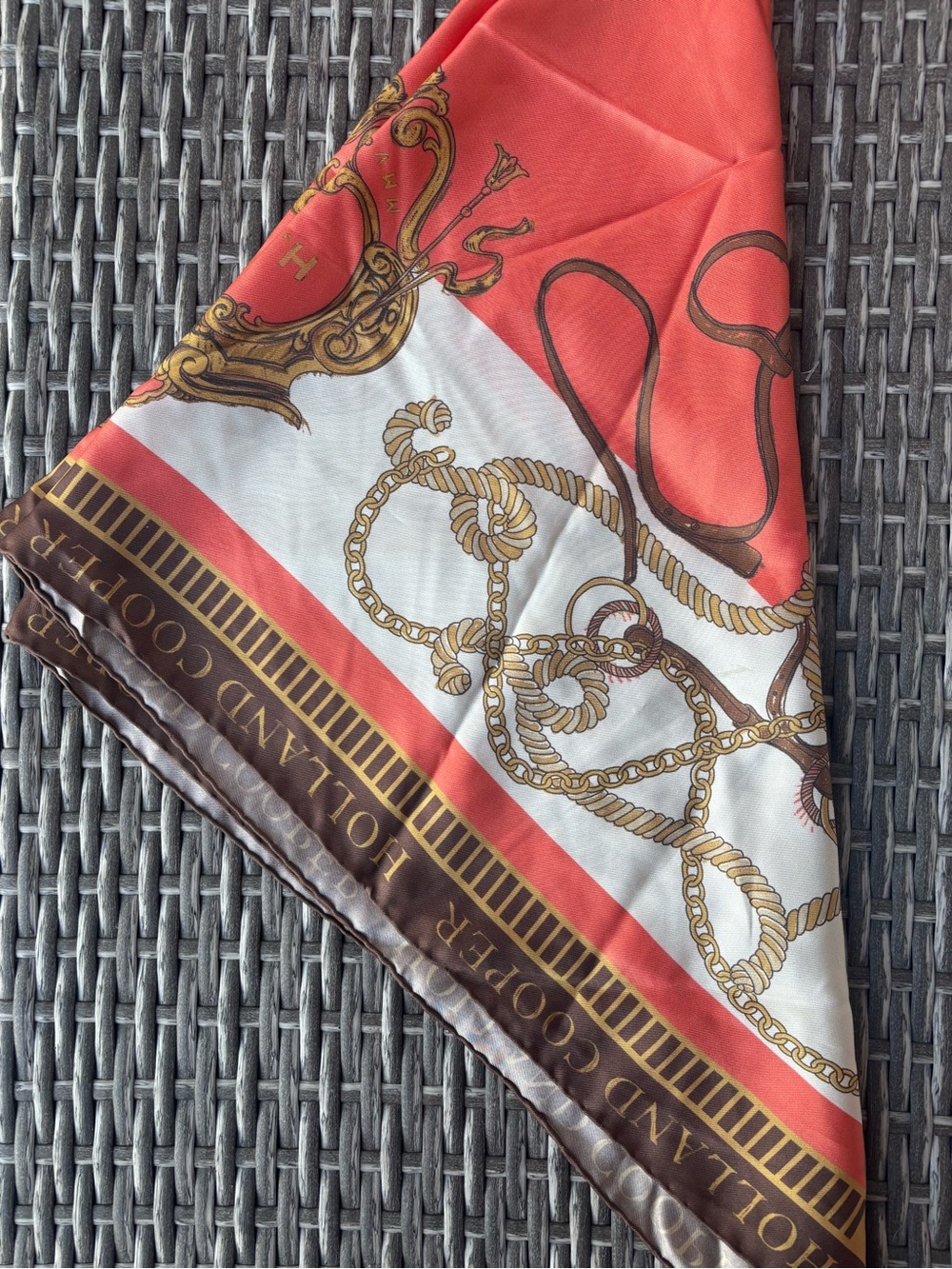 Holland Cooper Regal Horse Silk Scarf